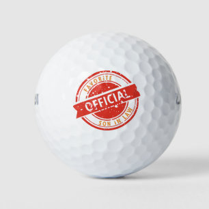 Balles De Golf Fils favori officiel en droit Don pour Fils en dro