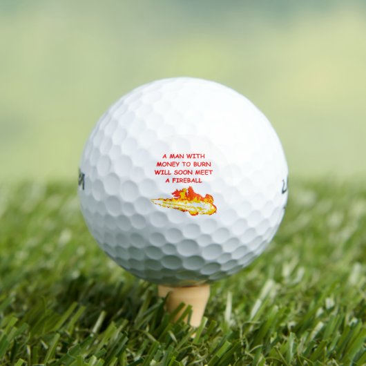 BALLES DE GOLF FIREBALL (T-shirt Insitu)