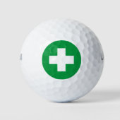 Balles De Golf First Aid & Emergency Golf Ball / golfeur (Devant)