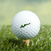 Balles De Golf Fishers Island Classic Logo Golf Balls - Green (T-shirt Insitu)