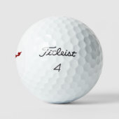 Balles De Golf Fishers Island Classic Logo Golf Balls - Rouge (Logo)