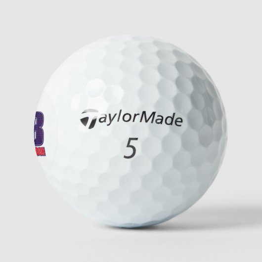 Balles De Golf FJB laisse aller Brandon (Logo)