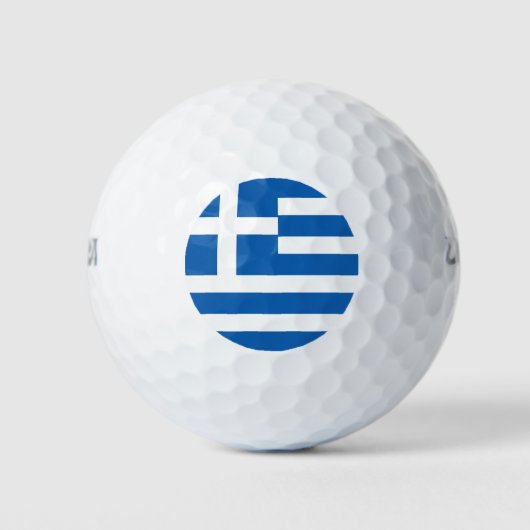 Balles De Golf Flag de Greece (Devant)