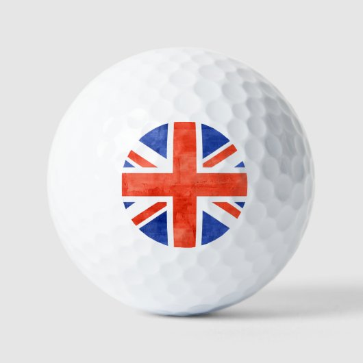 Balles De Golf Flag de Grunge (Recto)