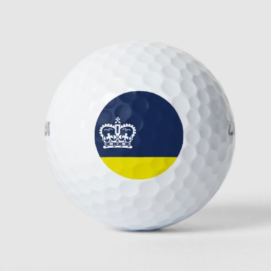 Balles De Golf Flag of Regina, Saskatchewan Golf Balls (Devant)