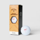 Balles De Golf Flamant rose Golf Balls (Emballage)