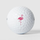 Balles De Golf Flamant rose rose dames (Devant)