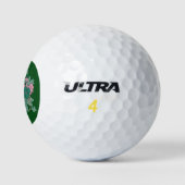 Balles De Golf Flamingo de la Saint-Patrick (Logo)