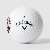 Balles De Golf Fleur d'Automne (Logo)