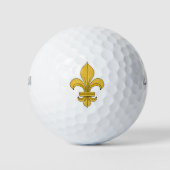 Balles De Golf Fleur de lis (Devant)