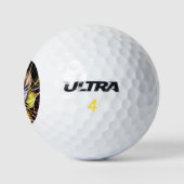 Balles De Golf fleur fractale (Logo)