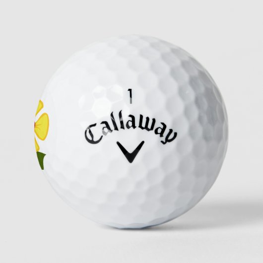 Balles De Golf Fleur Ladybug (Logo)