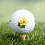 Balles De Golf Fleur Ladybug (T-shirt Insitu)