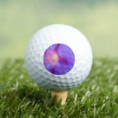 Balles De Golf Fleur pourpre (T-shirt Insitu)