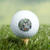 Balles De Golf Fleurs, art déco, moderne, sans soudure. (T-shirt Insitu)