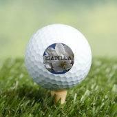 Balles De Golf Fleurs blanches mignonnes (T-shirt Insitu)