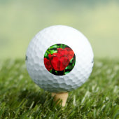Balles De Golf Fleurs de tulipes rouges (T-shirt Insitu)