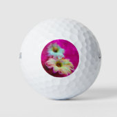 Balles De Golf Fleurs en rose (Devant)