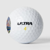 Balles De Golf Fleurs et ballons (Logo)