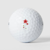 Balles De Golf Fleurs Fleurs Fleurs Plante Fleur (Devant)