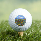 Balles de Golf Fleurs Sauvages (T-shirt Insitu)