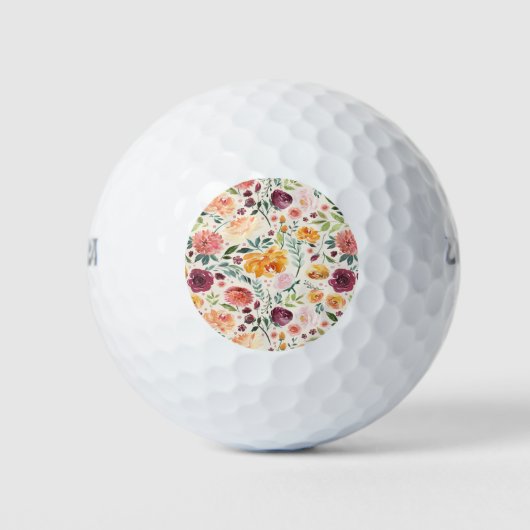 Balles De Golf Floral (Devant)