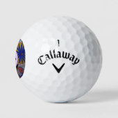 Balles De Golf Floral moderne (Logo)