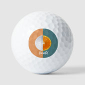 Balles De Golf Florida Orange Golf Ball (Recto)