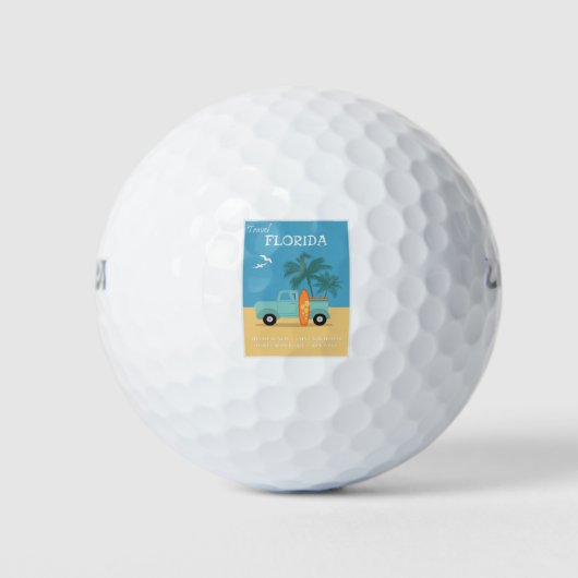 Balles De Golf Floride : Travel Golf Ball (Devant)