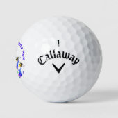 Balles De Golf Flying Bees Golf Balls avec texte personnalisé (Logo)