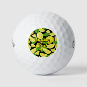 Balles De Golf Fond citron (Devant)
