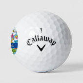 Balles De Golf Fond de bébés animaux (Logo)