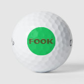 Balles de golf Fook vert Callaway Warbird 3 pk (Devant)