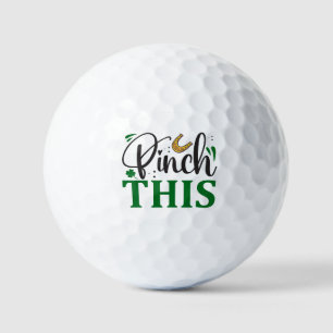 Balles De Golf Fore chanceux Strikes Swing "Pinch This" charme ir