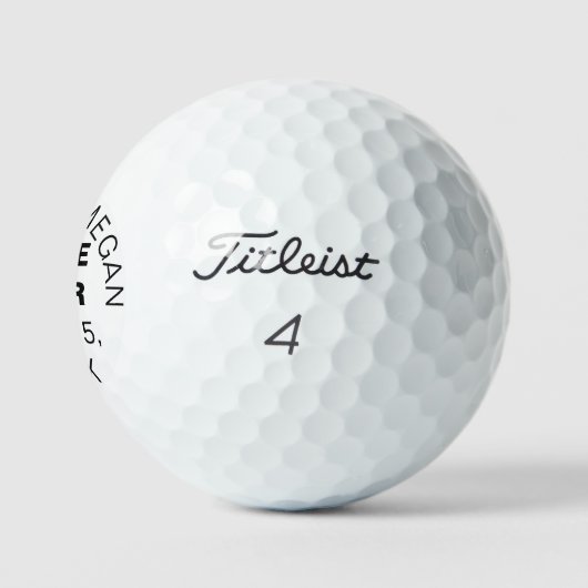 Balles De Golf Fore Ever Custom Golf Ball Mariage de mariage (Logo)