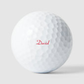 BALLES DE GOLF FORE GOLF BALLS (Recto)