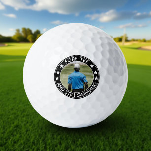 Balles De Golf Fore-tee & Toujours Swing 40e anniversaire Photo