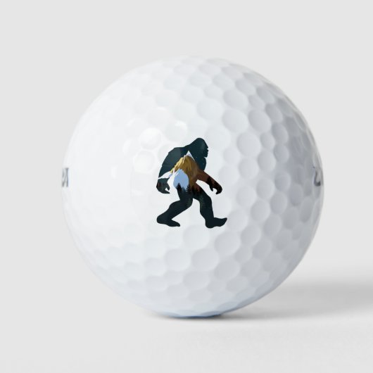 Balles De Golf Forêt de nuit Bigfoot (Devant)