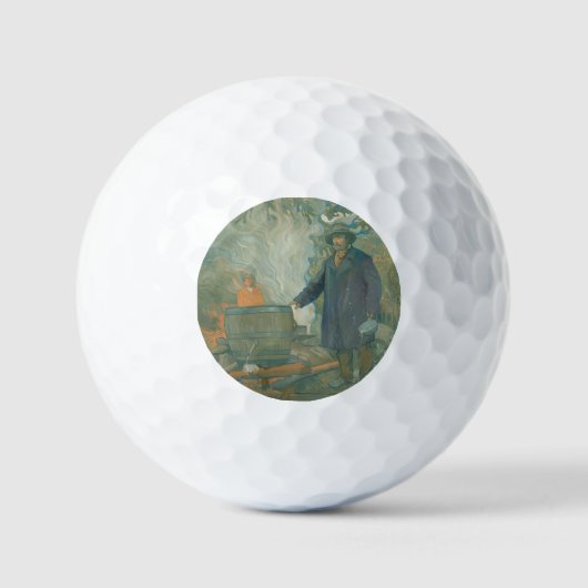 Balles De Golf Forêt encore Moonshiners White Lightning Liquor (Recto)