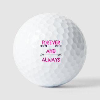 BALLES DE GOLF FOREVER AND ALWAYS