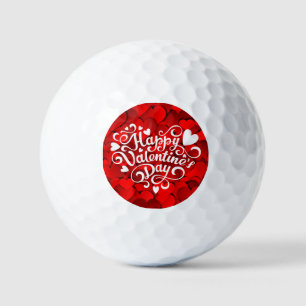 Balles De Golf Forme cardiaque Heureuse Sainte-Valentin-23803