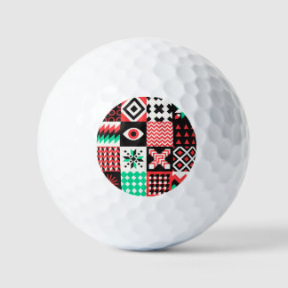 Balles De Golf Formes de bloc vintage Arrière - plan Abstrait.