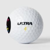 Balles De Golf Formule Mathématique 100 Jours D'école Prof De Mat (Logo)
