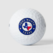 Balles De Golf Fort Worth Texas (Devant)