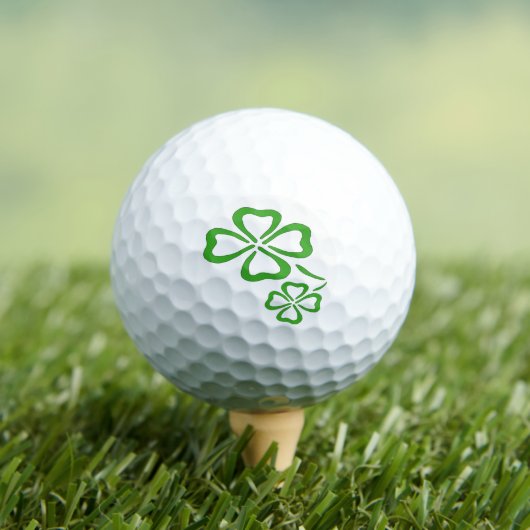 Balles De Golf Four Leaf Clover (T-shirt Insitu)