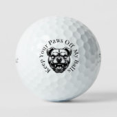 Balles De Golf Fous du Golf (Recto)