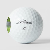 Balles De Golf Fox Terrier Funny Scare Face (Logo)