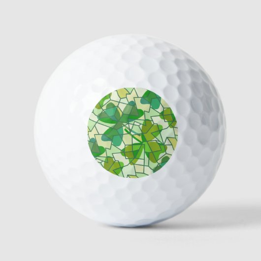 Balles De Golf Fragments shamrocks (Recto)