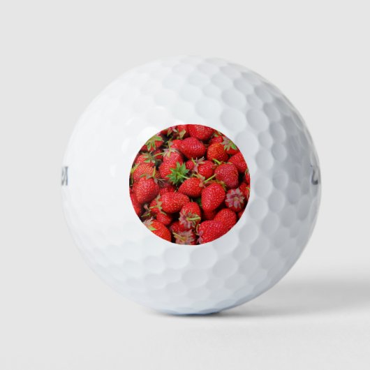 Balles De Golf Fraises (Devant)