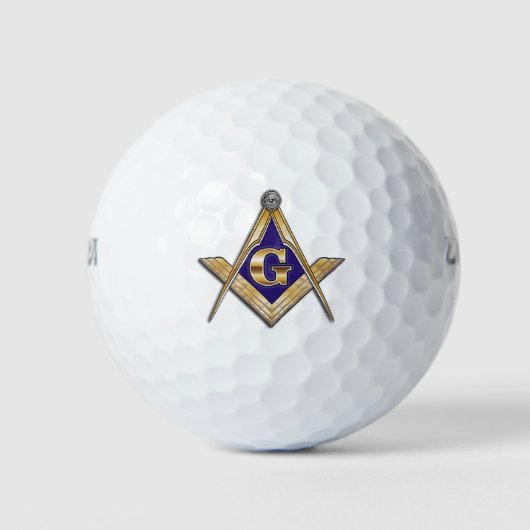Balles De Golf Freemason (Devant)